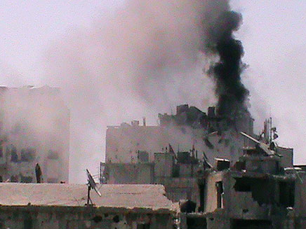 הפגזות בסוריה. ארכיון (צילום: רויטרס)
