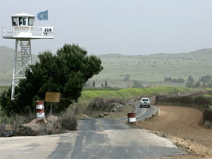 גבול ישראל-סוריה, ארכיון (צילום: רויטרס)