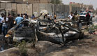 פיגוע בבגדד, היום (צילום: רויטרס)