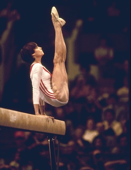 נדיה קומנצ'י באולימפיאדה 1980 (צילום: Tony Duffy, GettyImages IL)