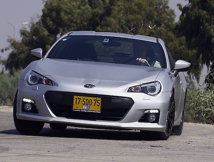 SUBARU BRZ (צילום: אודליה כהן)