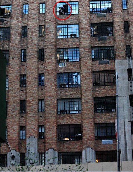 מנקת חלונות משוגעת (צילום: flickr)
