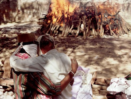 לוויה הודית (צילום: אימג'בנק/GettyImages, getty images)