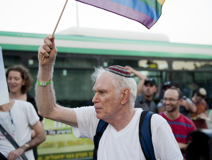 מצעד הגאווה בירושלים 2012 (צילום: מיכאל שבדרון )