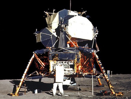 משימת אפולו 11 (צילום: nasa.gov)