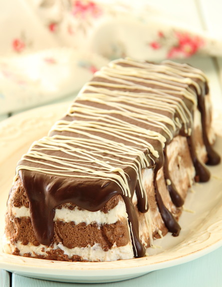 עוגת גלידה (צילום: חן שוקרון, mako אוכל)