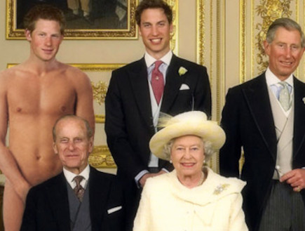 הנסיך הארי ומשפחת המלוכה