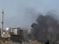 הפצצות סוריה (צילום: רויטרס)