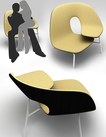הכיסא המחבק (צילום: מתוך האתר: ilian-milinov.com)
