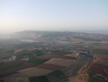 הנוף מהכדור הפורח (צילום: עמרי קירון)