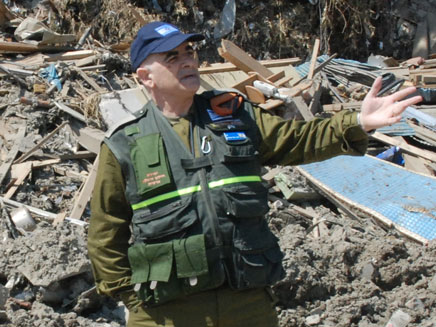 מזהיר מרעידת אדמה, תא"ל במיל' בן-אריה (צילום: דובר צה"ל)