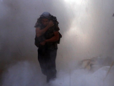 המלחמה בסוריה (צילום: טרייסי שלטון, גלובל פוסט)