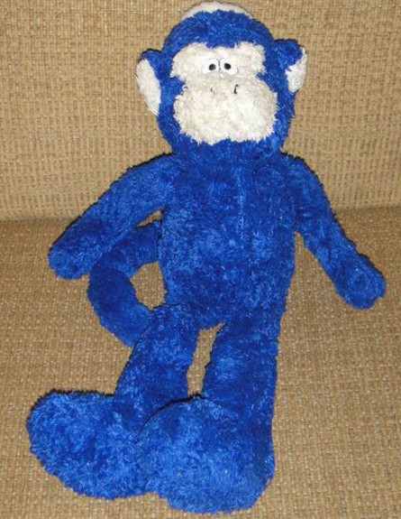 קוף הצעצוע התגלה ברשת אחרי שלוש שנים (צילום: ebay.com)