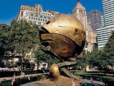 The Sphere - פסל ההנצחה לזכר קורבנות אסון התאומים (צילום: טלי מחלב ,ויז'ואל gattyimages ישראל, גלובס)