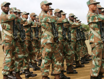 צבא דרום אפריקה (צילום: האתר הרישמי של צבא דרום אפריקה)