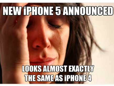 אייפון 5 meme (בעיות העולם הראשון) 