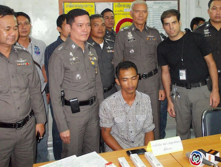 החשוד באונס הישראלית בתאילנד