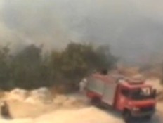 שריפה ביודפת (צילום: חדשות 2)