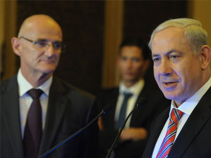 נתניהו ושגריר האיחוד האירופי בישראל (צילום: חדשות 2)