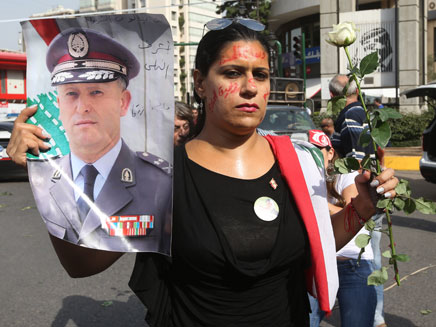 הפגנות מחאה בלבנון נגד הממשלה (צילום: AP)