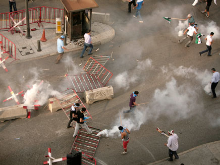 מהומות בביירות, ארכיון (צילום: AP)