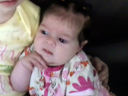 ברוקלין בת ה-3 חודשים לפני מותה (צילום: AP)