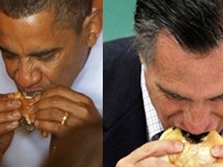 רומני או אובמה? מי טעים יותר? (צילום: huffingtonpost.com)