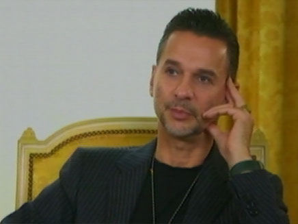 סולן להקת Depeche Mode (צילום: חדשות 2)