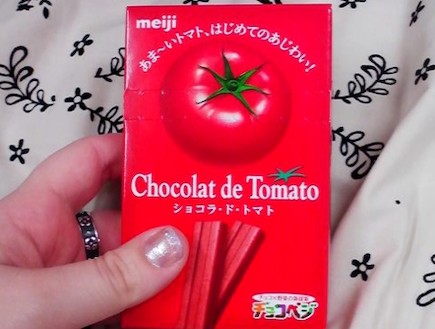 שוקולד עגבניות (צילום: tumblr)