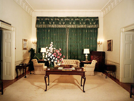 החדר המזרחי לפני שיפוץ (צילום: מתוך האתר -whitehousemuseum.org)