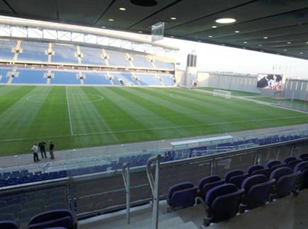 הערב הוא יהיה מלא. האיצטדיון החדש (אלן שיבר) צפו בכתבה (צילום: ספורט 5)
