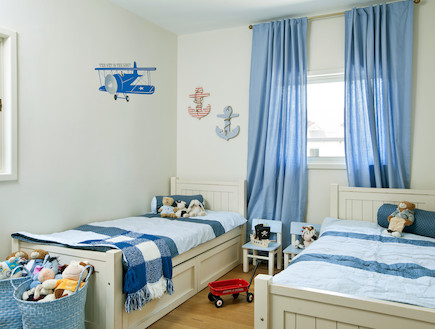 חדר שינה ילדים (צילום: בועז לביא)
