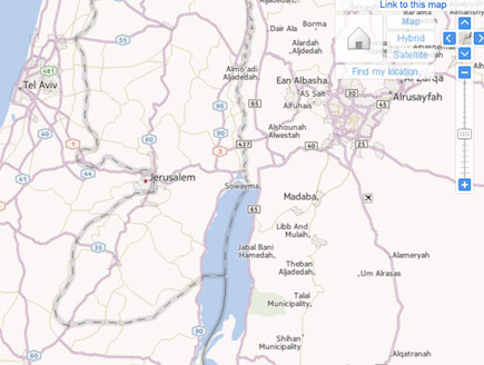 פליקר העלימה את ישראל מהמפה (צילום: flickr)