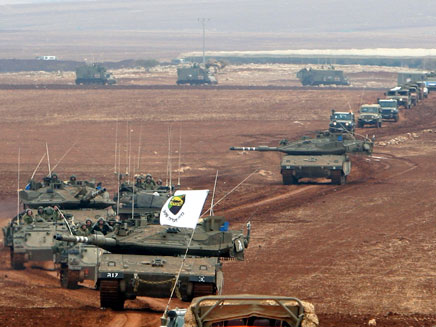 מתיחות בגבול ישראל-סוריה, היום (צילום: AP)