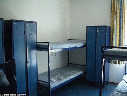 כך החדרים נראים במלון הגרוע בעולם (צילום: dailymail.co.uk)