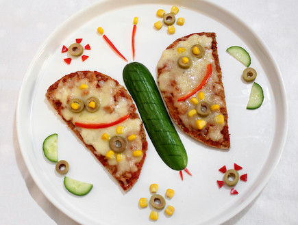 פיצה פרפר (צילום: אסתי רותם, אוכל טוב)