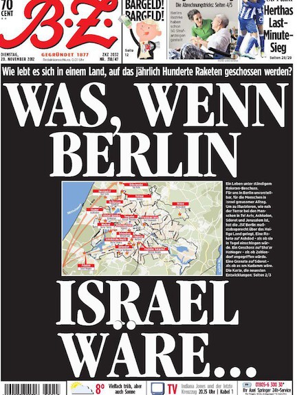 כותרת בעיתון בברלין (צילום: KateRiep_Godbye)