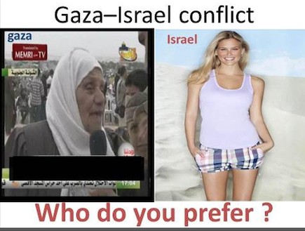נשות ישראל מול נשות עזה