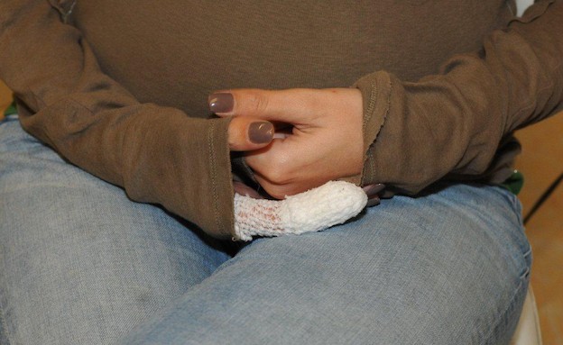מירי לוי בהריון והותקפה (צילום: ברק פכטר)