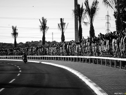 מחאת רוכבים נגד גדרות הבטיחות (צילום: מאיר פינטו )