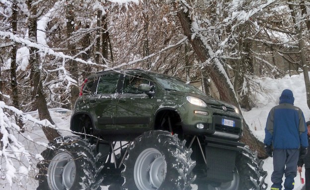 פיאט פנדה ביג פוט פיאט פנדה ביג פוט