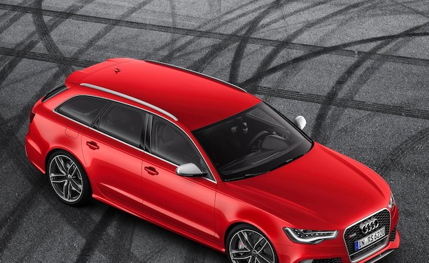 אודי RS6 מלמעלה