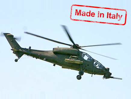 מסוק קרב איטלקי (צילום: ויקיפדיה)