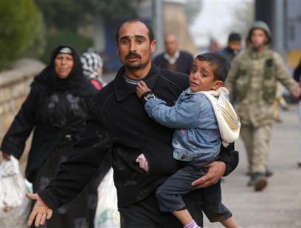 פליטים בסוריה (צילום: אימג'בנק/GettyImages, getty images)