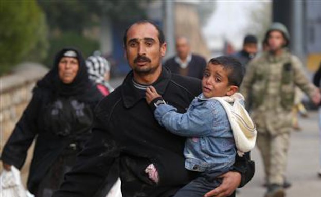 פליטים בסוריה (צילום: אימג'בנק/GettyImages, getty images)
