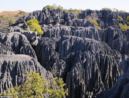 האבנים המחודדות במדגסקר