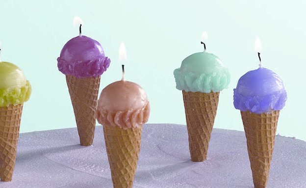 נרות בעיצובים מגניבים