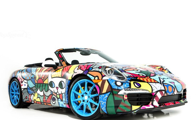 פורשה מצוירת