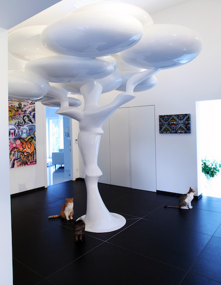 חתולים (צילום: Gaelle Le Boulicault or Marcel Wanders Studio)