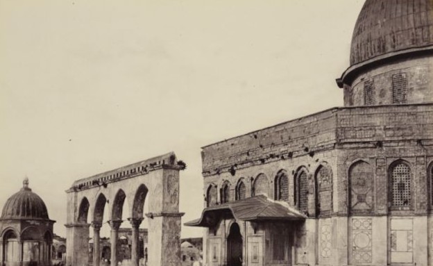 ארץ ישראל לפני 150 שנה (צילום: dailymail.co.uk)